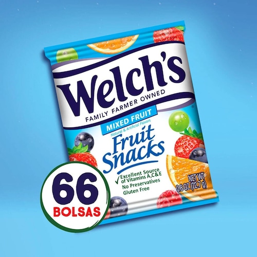 Welch's Fruit Snacks Gomitas de Fruta 1.498 Kg