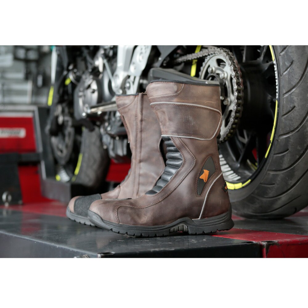 Botas Motociclista V STIVALI BIRD 385 Piel Alta Seguridad Pista