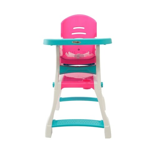 Silla Alta Periquera Prinsel 2 en 1 Caddy Rosa 1005 .