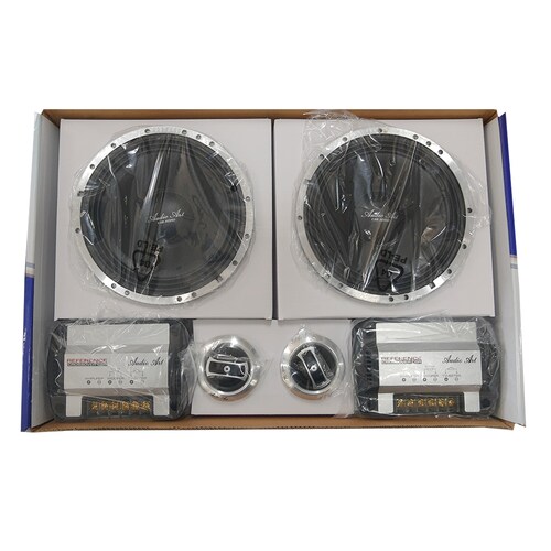 Set de Medios Profesional Audio Art CSR V2 240 Watts 6.5 Pulgadas 4 Ohms 2 Vías con Tweeter y Crosso 