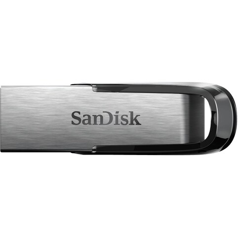 Memoria USB SanDisk Ultra Flair 16GB USB 3.0 Lectura 130MB/s Negro/Plata pc laptop portátil mac