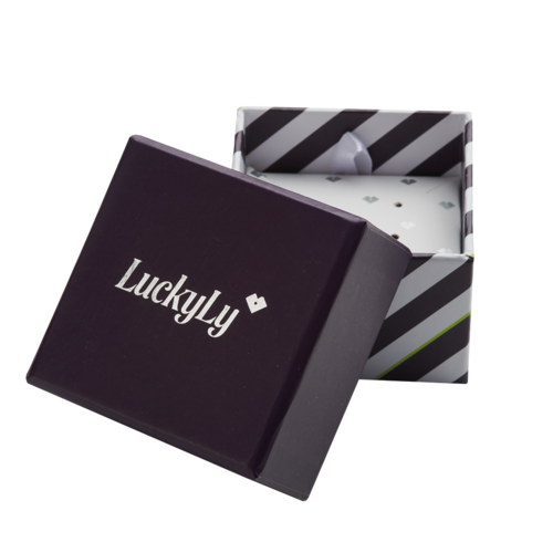 LuckyLy Set de Joyería para Mujer de Iniciales, Acero Inoxidable con Baño de Oro Rosa 18k y Zirconia Cúbica, Collar y Aretes Letras, Modelo Yara