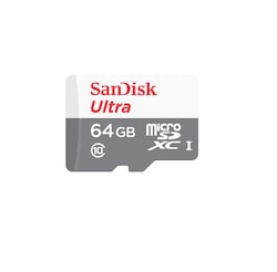 Memoria Flash SanDisk Ultra 64GB MicroSDXC UHS-I Clase 10 con Adaptador negro portátil tablet cel