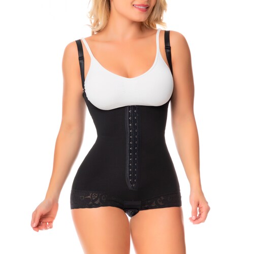 Fajas Colombianas Powernet Tipo Body Cachetero Moldeador De figura, Faja Colombiana Reductora De Medidas, Faja Colombiana  Para Mujer Con Broches Alta Compresion