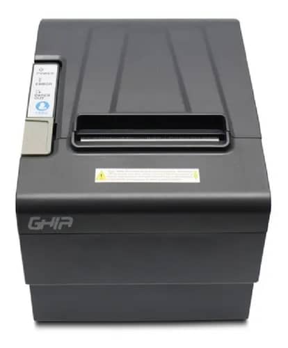 MINIPRINTER TERMICA GHIA NEGRA 80MM, USB,ETHERNET, AUTOCORTADOR