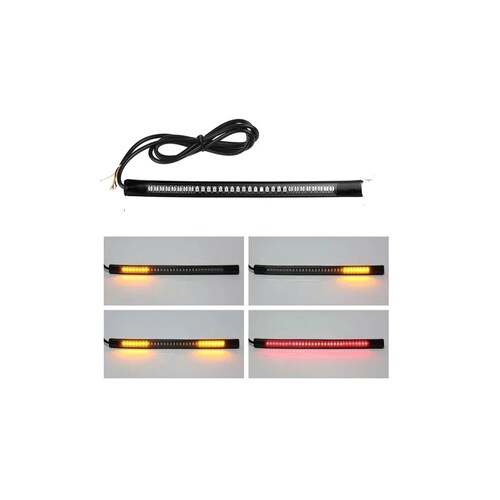 Tira De Led Moto Stop Direccionales Universal 