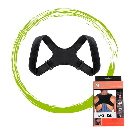 Corrector De Postura Ajustable Unisex De Espalda Maxfit Hb202