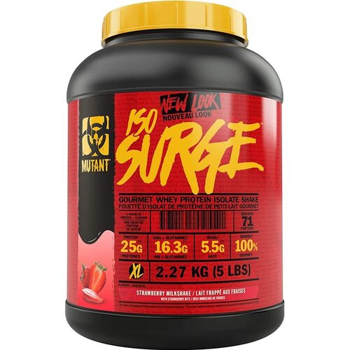 Iso Surge Mutant 5lb (71 serv) Sabor strawbery