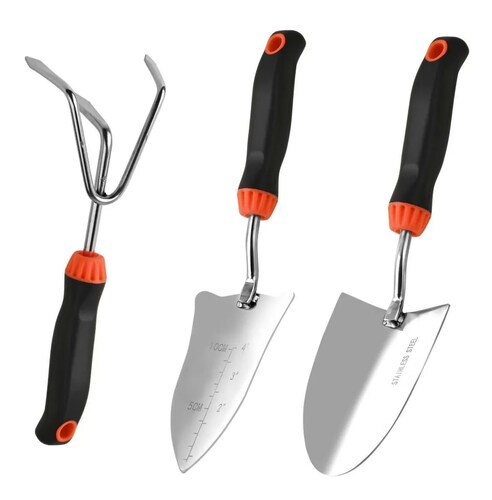 Set de 2 Palas Rastrillo Para Jardineria