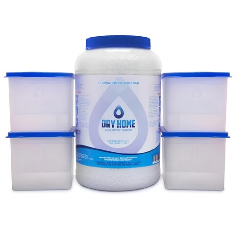 Dry Home Deshumificador 4 pzas de 3.5 kg