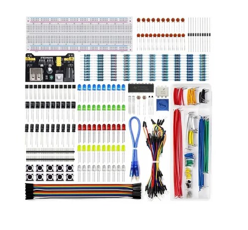 Kit Componentes Electronicos Para Arduino, Raspberry Pi Completo