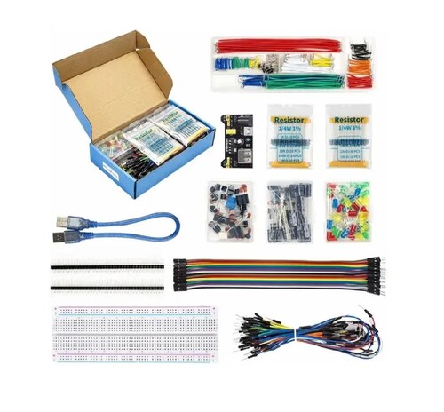 Kit Componentes Electronicos Para Arduino, Raspberry Pi Completo