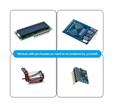  Kit Compatible C/ Arduino Uno Con Español Tutorial