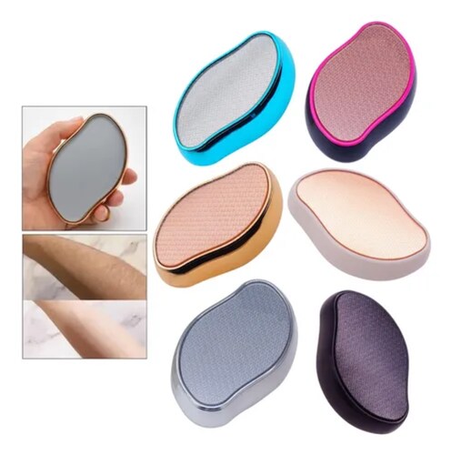 Depilador y exfoliante manual sin dolor.