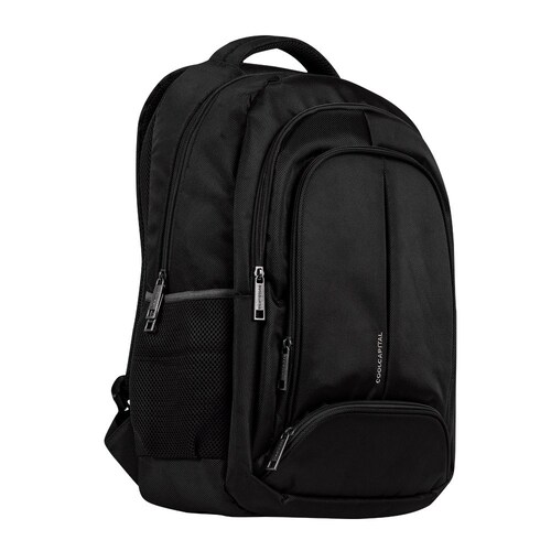Mochila Para Laptop 15.6 Pulgadas Bast Cool Capital Color Negro