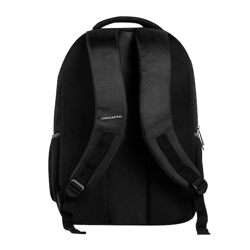 Mochila Para Laptop 15.6 Pulgadas Bast Cool Capital Color Negro