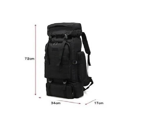 Mochila Táctica Militar 70l Campismo Senderismo Multifuncion