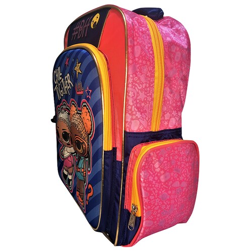 Mochila Escolar Primaria LOL Surprise 3D