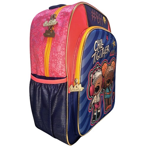 Mochila Escolar Primaria LOL Surprise 3D