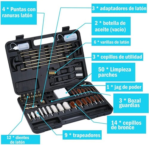 Kit De Limpieza De Rifle Universal Escopeta