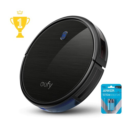 Aspiradora Robot Eufy Robovac 11S 1300Pa Potencia + Baterias Alcalinas
