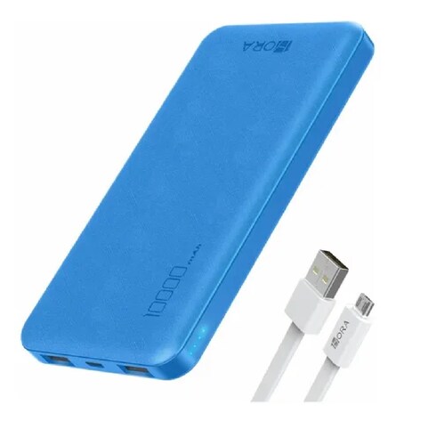 Power Bank Pila Bateria Portatil 10000mah Azul