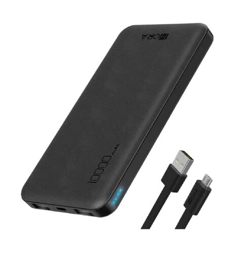 Power Bank Pila Bateria Portatil 10000mah Negro