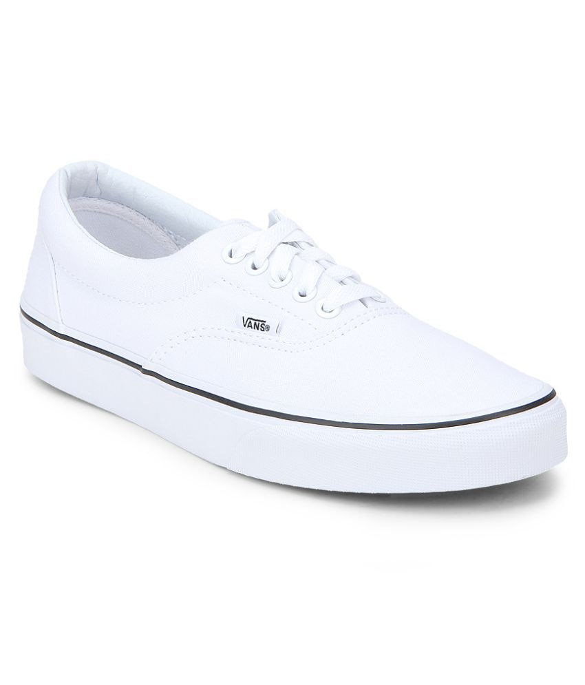 Tenis vans era clearance blancos