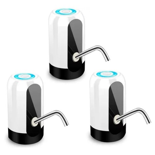 3pz Dispensador De Agua Bomba Electrica Garrafon Recargable