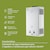 Calentador Boiler de Agua Instantáneo para Gas Natural 1 y medio servicios  Avera C8LNAT