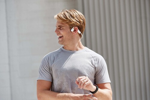 Audífonos Shokz OpenMove Conduccion Ósea Blanco