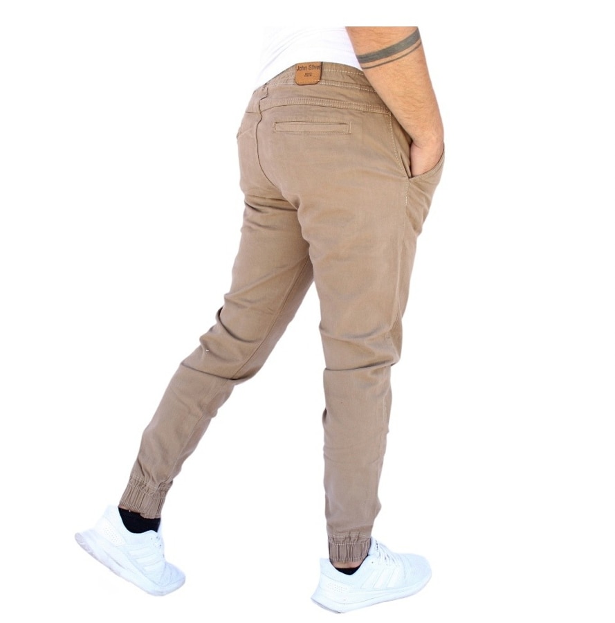 Pantalon gabardina strech discount hombre