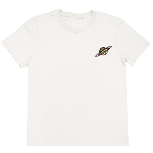 Playera Saturno Planeta Universo Más Colores Para Caballero