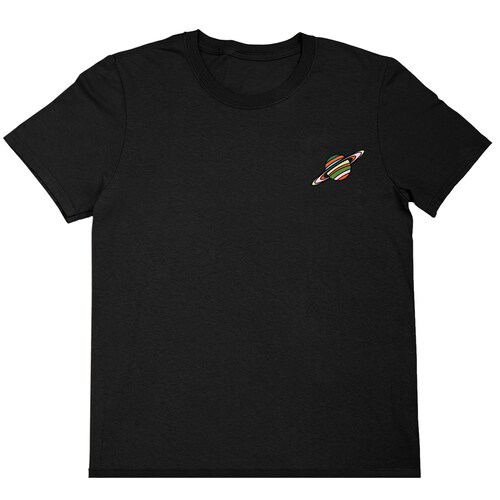 Playera Saturno Planeta Universo Más Colores Para Caballero