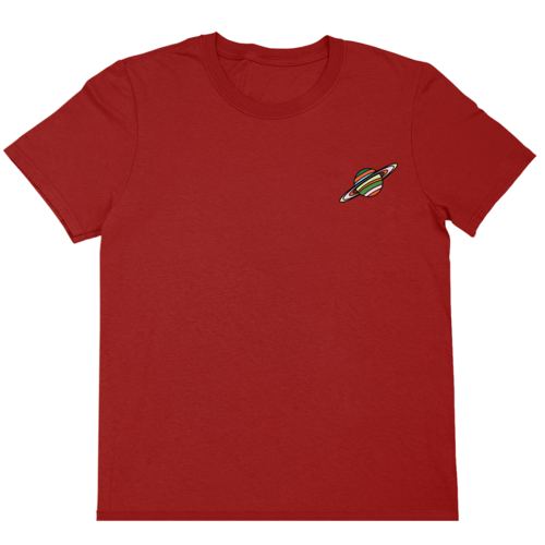 Playera Saturno Planeta Universo Más Colores Para Caballero