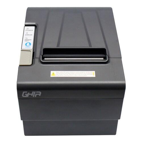 Impresora Térmica de Tickets, Ghia GTP801, de 80 mm, USB, RJ45, con Autocorte