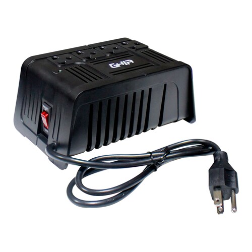 Regulador de Voltaje de 1000VA/400W, Ghia GVR-010, con 4 Contactos.