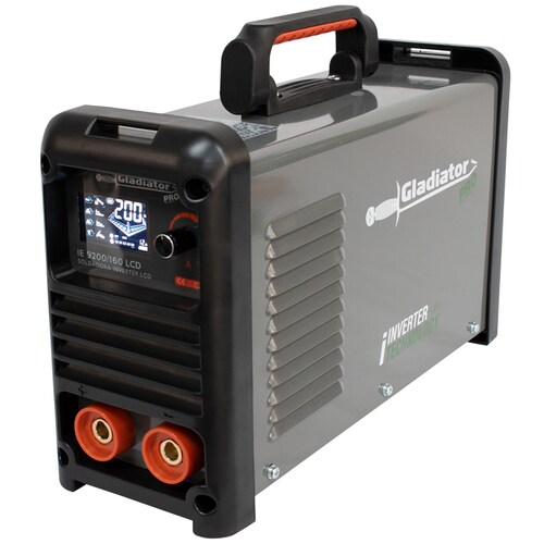 Soldadora Bivoltaje 200A display LCD Gladiator Pro IE 9200/160 LCD