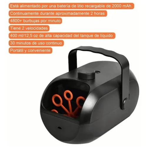 Máquina De Burbujas Automática Recargable Fabricante De Burb