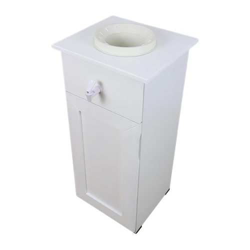 Porta Garrafón Dispensador de Agua Blanco Alacena
