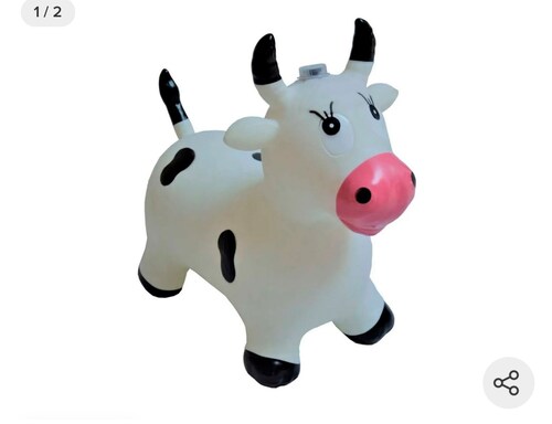 Vaca montable para niños 