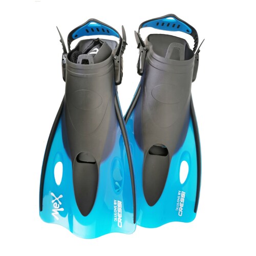 Set CRESSI Mex Ikarus Orion Visor, Tubo y Aletas Ideal para Snorkeling Color Aquamarina