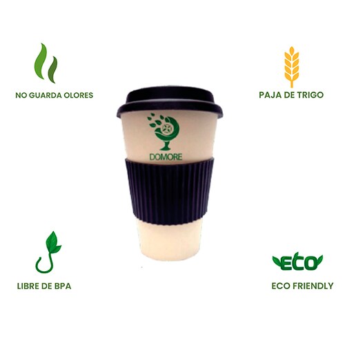 Vaso Para Cafe Ecologico Bambu 