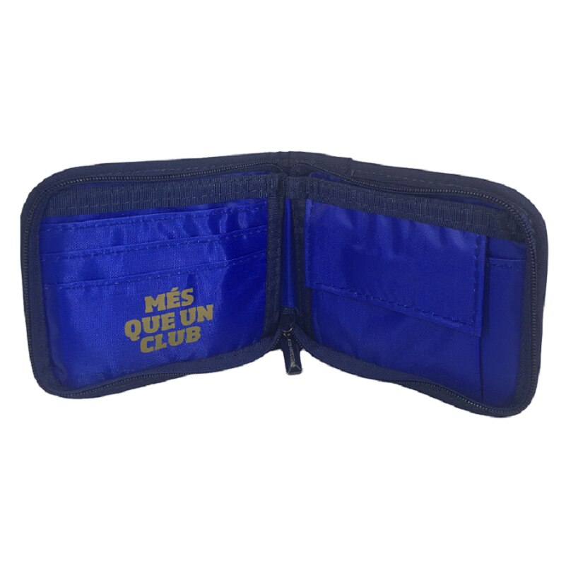 Cartera Club De Fútbol Plegada Billetera Para Regalo Barcelona