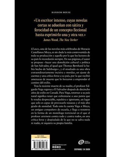 Libro Fisico El Asco Autor CASTELLANOS MOYA, HORACIO