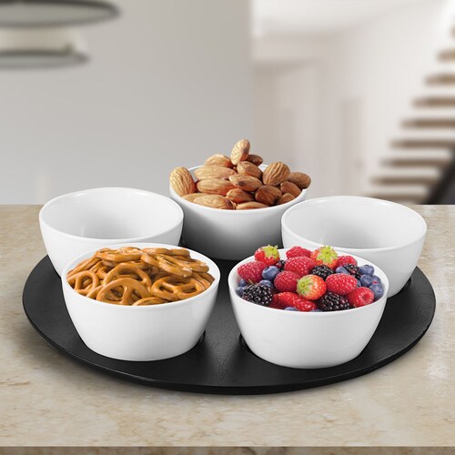 Botanero para 5 snacks con base Cercle Kyunde Home