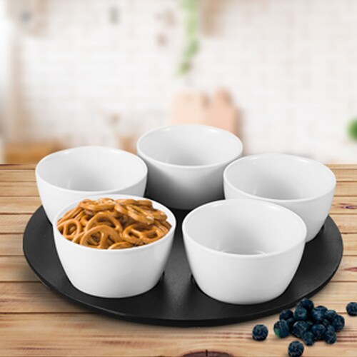 Botanero para 5 snacks con base Cercle Kyunde Home