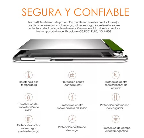 Power Bank Batería Portátil 6000mah Colores Pila