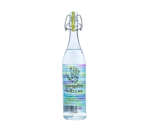 MEZCAL CAMINOS Y HUELLAS ''TIONDO N' DUCHA'' ESPADÍN JOVEN 600 ML