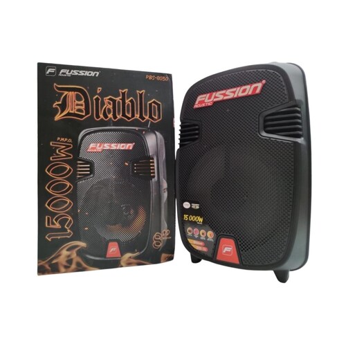BAFLE AMPLIFICADO FUSSION PBS-8030 DIABLO 8" 15000W ENDY4**